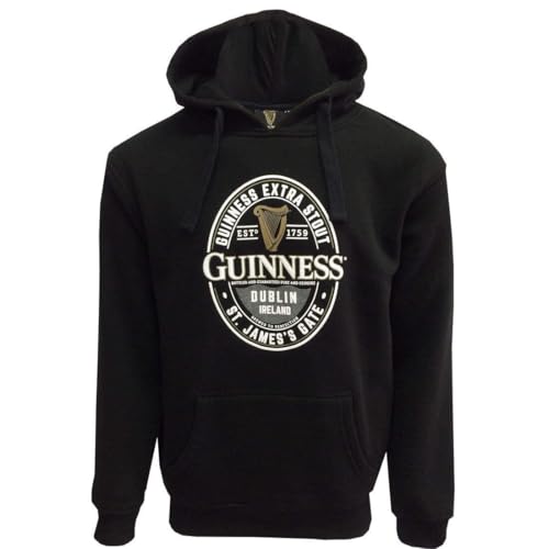 Sweat Guinness Black Label chaud et confortable pour éviter le froid avec style