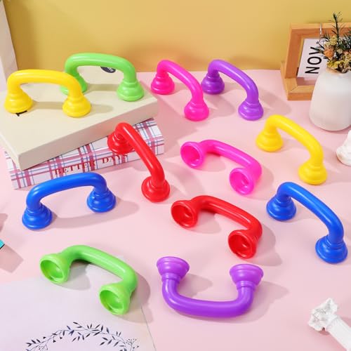 Toyvian 12 Stück Flüster-Lesetelefone 6 Farben Akustische Rückmeldung Flüstertelefone Für Den Unterricht Beschleunigen Die Leseflüssigkeit Und Aussprache Für Sprachtherapie-Spielzeug Für