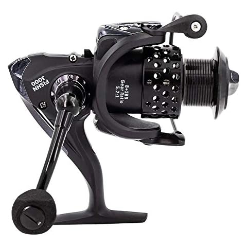 FISHN Reel Angel Spinnrolle - ideal für Jede Rute mit Wurfgewicht zwischen 20-80gr oder als Schlepprute, Hecht, Waller, Zander, Dorsch oder Lachs Cover