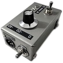 Hand-Made Guitar Effect Pedal High-Performance DI Passive Direct Box Unit Hum Eliminator w/Input Attenuator, 1/4 Impedance Transformer Connector to Balanced & Unbalanced XLR