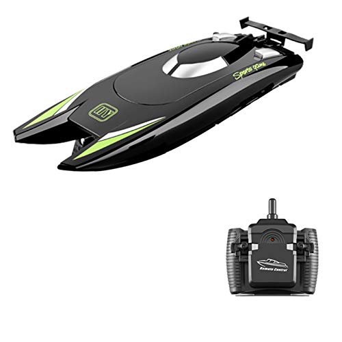 Goolsky 805 RC-Boote für Kinder Erwachsene 25 km / h Hochgeschwindigkeits-Rennboot 2-Kanal-Fernbedienungsboote für Pools Rennboot