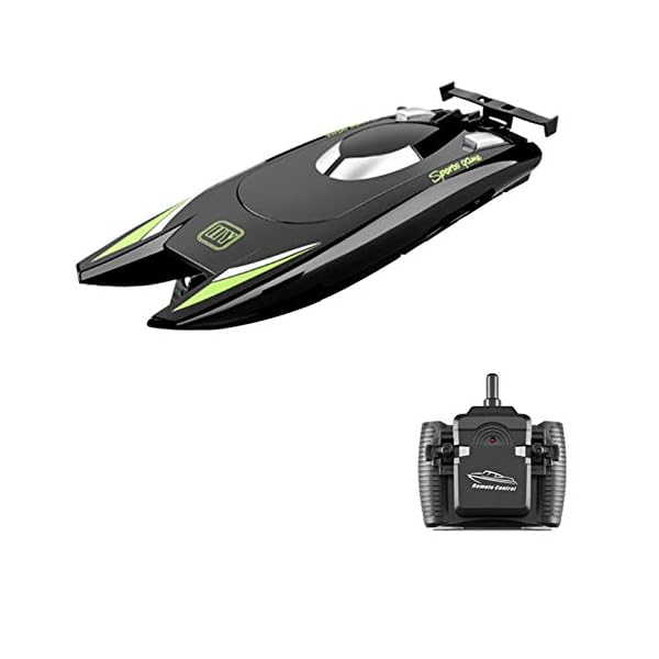 Goolsky 805 RC-Boote fÃ¼r Kinder Erwachsene 25 km/h Hochgeschwindigkeits-Rennboot 2-Kanal-Fernbedienungsboote fÃ¼r Pools Rennboot