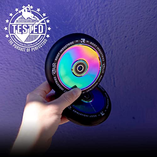 Air Wheels 110 mm - Preto/Rocket Fuel