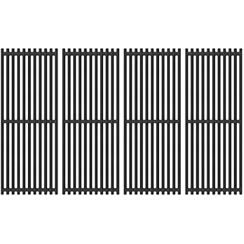 TAILGRILLER Cast Iron Cooking Grates for Charbroil Infrared Grills 463241413 463224912 463231711 463271309 463247512 463268107 466247310 463247310, Set of 4 Cover