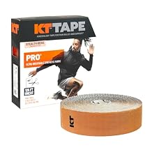 KT Tape, PRO Synthetic Kinesiology Athletic, 125 Uncut Roll, Stealth Beige