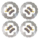 Traild Can Am Maverick X3 Ridge Rider Rotor and Pad Kit Full Vehicle Set 2017, 2018, 2019, 2020, 2021, 2022, 2023, 2024 (Ceramic Pad & Rotor Set)