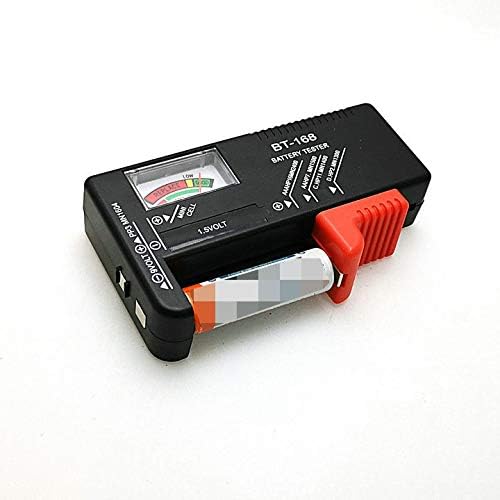 Bouclel Battery Tester Button Cell Batteries Universal Battery Checker battery tester for aaa,aa,c,d, 9v rechargeable c batteries battery tester for all batteries