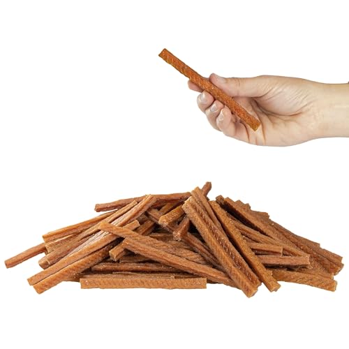 Schecker Hundesnack - Lachs Stäbchen - Lachssticks - 1 kg - ohne Zusatzstoffe - nur 1% Fett - weich