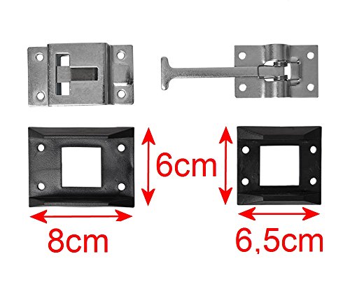 ProPlus 342124S Cale-porte avec élément de support pour caravane et remorque