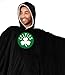 NBA Boston Celtics Team Color Bloncho w/Logo Patch & Sherpa