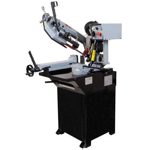 Sip 10" Swivel Head Pull-Down Metal Cutting Bandsaw, 230V 1.1Kw / 1.5Hp Gearbox Driven