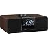 Sangean RCR-40 AM/FM-RDS(RBDS)/Bluetooth/AUX Digital Tuning Wooden Clock Radio with Battery Back-Up