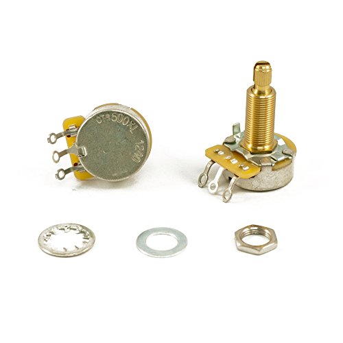 CTS Guitar Pot, 500k Long Shaft Premium 450 Series with 9% Tolerance