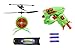 Haktoys HAK207 RC Flying Target Shooting Game | Ultimate Radio Control Gun Shooting Fun | Excellent Accessory for Nerf Guns | Gift and Toy for Kids, Teens, and Adults