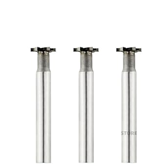 Alloy T-Slot Milling Cutters Tungsten Steel Straight Shank Endmills for Keyway Machining 1PCS5mm 30Dx16dx90L