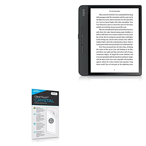 BoxWave Screen Protector Compatible with Kobo Forma - ClearTouch Crystal (2-Pack), HD Film Skin - Shields from Scratches