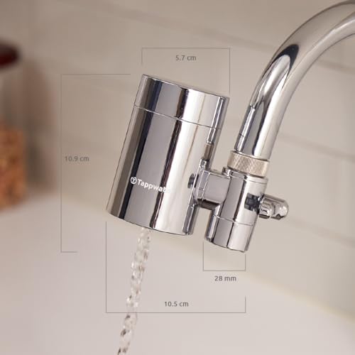 Miniatura 8 de Tappwater Ecopro Smr Filtro Grifo Con 6 Etapas Y Swedish Mineral Rock. Filtra 100 Sustancias Y Añade Minerales Esenciales Para Agua Pura Y Saludable. Filtro Con Tecnología Exclusiva. Pack Anual