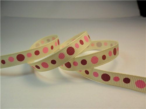 Generic 2 : Отпечатано Grosgrain Ленты 5 цвет каждый 10 Ярдов ТОЧКИ Ремесло Аксессуары One Direction дешево лента 3/8 одного лица