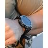 Alphagear Raptor PRO Smartwatch for iPhone & Android, Rugged Smart Watch (Answer/Make Call), Wellness Tracker with 1.58 AMOLED Screen, 10-14 days battery, 5 ATM (2xScreen Protector Included)