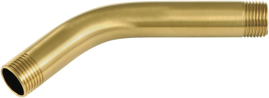 Kingston Brass K150A7 6-Inch Shower Arm in Brushed Brass