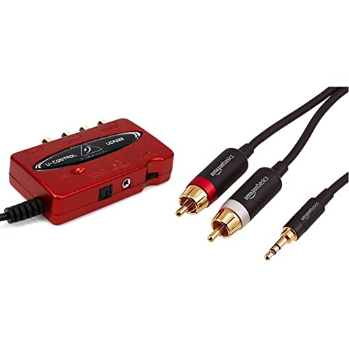 Best Price Square Interface, USB/Audio, UCA222 UCA222 by BEHRINGER & Amazon Basics - Cable adaptador...