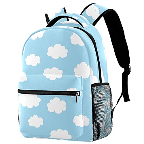 Sacs à dos légers motif de nuages : finis les livres d'école trop lourds