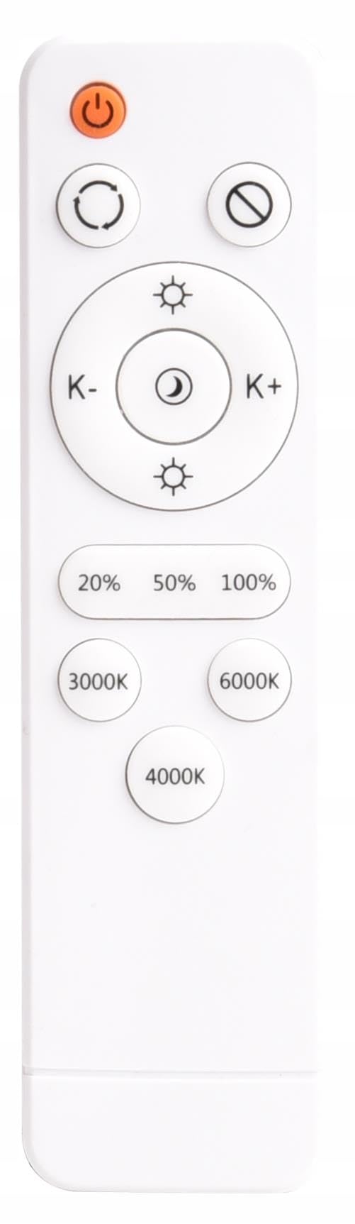 Plafón LED regulable LEON LED/24W/230V con mando a distancia