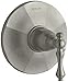 Kohler TS98762-4-BN Rite-Temp Valve Trim with Lever Handle, Vibrant Brushed Nickel
