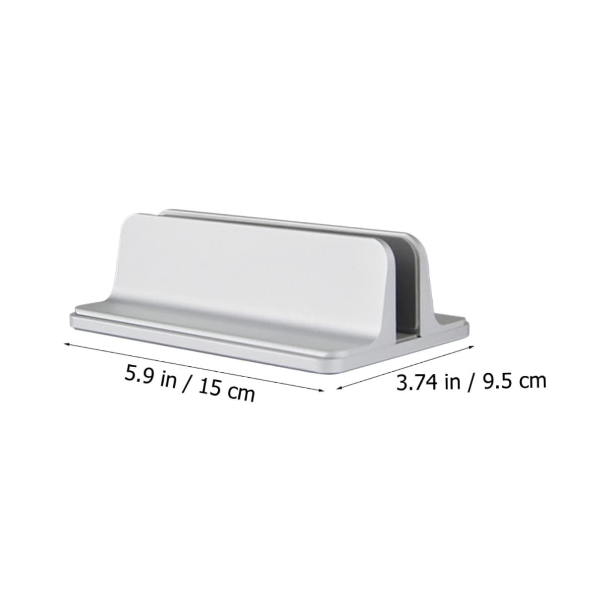 UKCOCO Soporte Vertical De Laptop De Base para Ordenador Portátil Diseño Ergonómico y Estable para Escritorios y Refrigeración