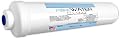 PureWater Filters Inline Water Filter For Under Sink Kitchen and Bathroom Faucets- with 3/8 Inch Inch Quick-Connect Fittings