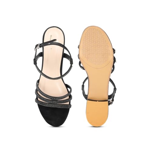Image of Marc Loire Embellished Flat Fashion Sandals for Women