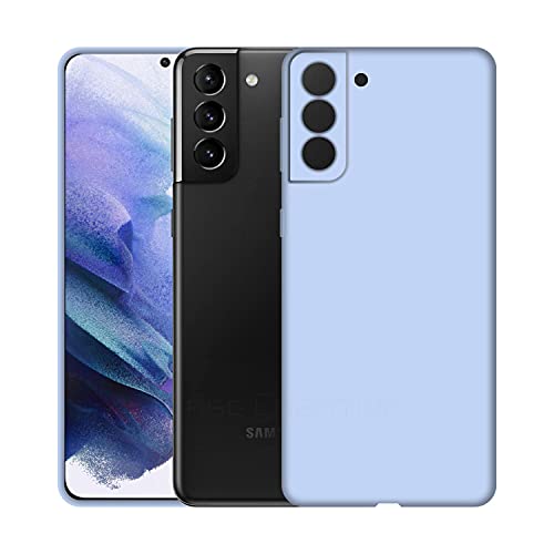 Image of Case Creation Luxurious OG Series for Samsung Galaxy S21 Plus Case Cover,Anti-Dirty Slim Case Frosted Matte Cute Candy TPU Raised Bezel (Splash of Color) Back Cover for Samsung S21 Plus -Light Purple