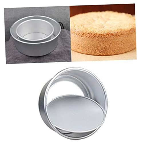 FUNOMOCYA Molde De Aluminio Para Pasteles Molde Redondo Antiadherente Para Hornear Tartas De Fondo Redondo Bandeja Para Hornear Mini Pasteles