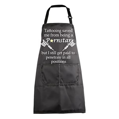 MBMSO Tattooing Apron with Pockets Cover