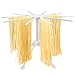 Produktbild Kupink Nudeltrockner Pastatrockner Nudelstände Pasta Ständer Nudeltrockner Nudelständer Integrierter Transportierstab Spaghetti Wäscheständer mit 10 Ausziehbare Sprossen Faltbar Spaghetti Trockner