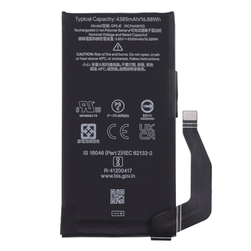 OnlyTech - Batería de repuesto para Samsung Google Pixel 7A, 4385 mAh, calidad idéntica al GP5JE