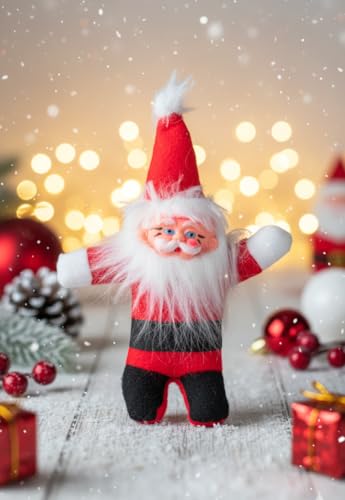 Image of Santa Claus Soft Toy | Plush Santa Claus Soft Toy | Stuffed Santa Clause | Perfect for Holiday Decor and Christmas Gifting | A | PoPo Toys 