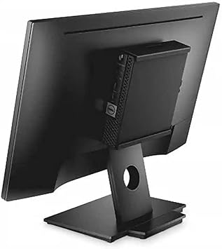 Di Innovating Technology Tiny Desktop Mini PC Stand | Compact CPU Holder with Non-Slip Base | Metal Frame Computer Cabinet Stand for Tabletop | Space-