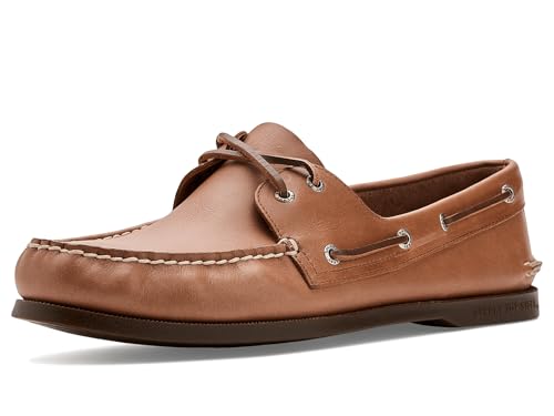 Image of Sperry Mens Ao 2 Eye Royal Brown 16 Wide