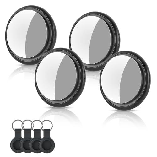 4 Pack Air Tracker Tags, Item Finder Smart Tags Works with Apple Find My App (iOS Only), Air Tracker for Keys,Luggage,Wallets