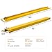 YINTATECH Pallet Forks Extensions, 84inch Length Forklift Extensions 4.5inch Width, Heavy Duty Fork Extensions for Forklifts, 1 Pair, Yellow