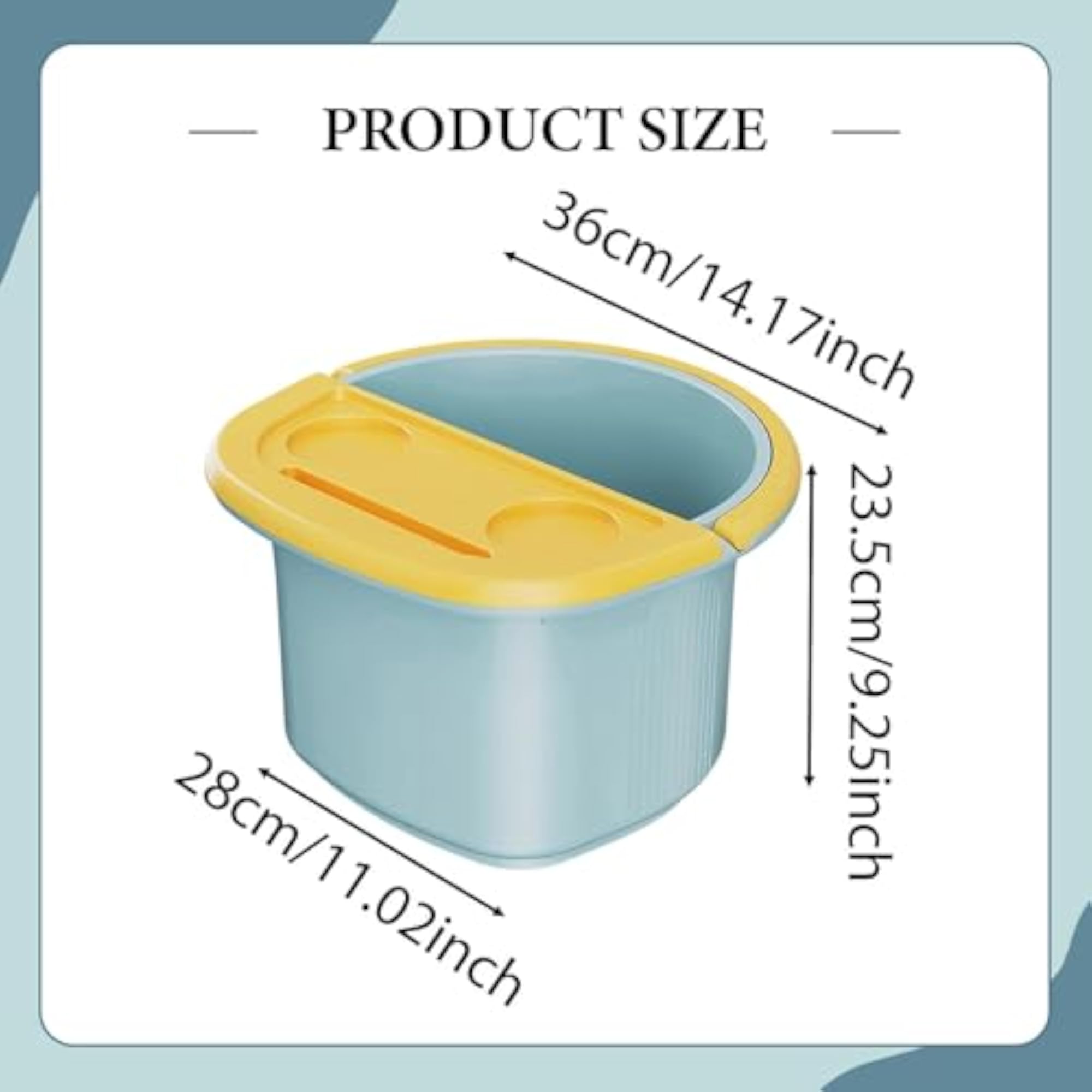 Foot Bath Soak Tub for Men & Women, Spa Foot Bucket