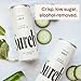Surely Non Alcoholic Wine, Alcohol-Removed California Sparkling Brut, De-alcoholized White Wine, 5g Sugar, 25 Calories, Low Calorie, Low Sugar, Ready to Drink Mocktail, Pack of 4 (8.5 fl oz per can)