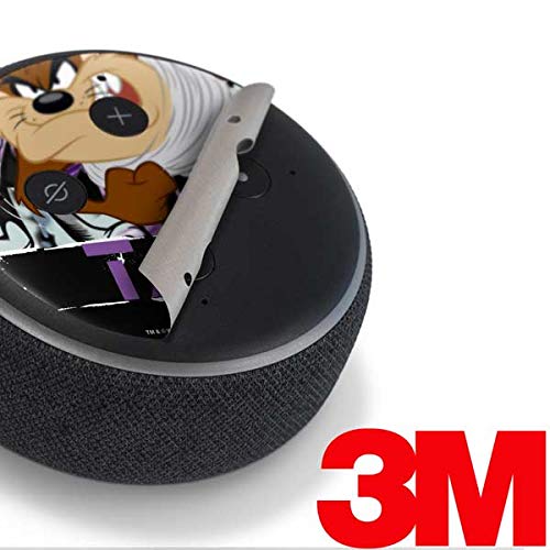 Skinit Decal Audio Skin Compatible with Amazon Echo Dot 3 - Officially Licensed Looney Tunes Splatter Paint Tasmanian Devil Design