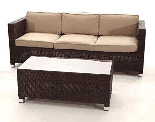 Sinergia Contract Sofa DE Exterior 3 PLAZAS. Modelo Garbi.
