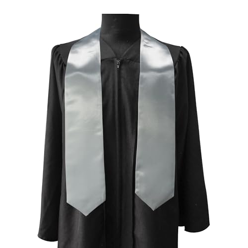 Image of GraduationMall 24 Pieces 72 Inch Plain Graduation Stole Bulk Sublimation Blank Honor Graduation Sash Unisex Adult
