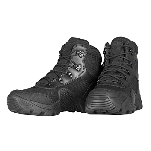 Free Soldier 693658560045 Men'S Waterproof Hiking Boots Tactical Work Boots Outdoor Lightweight Military Boots thumb #8