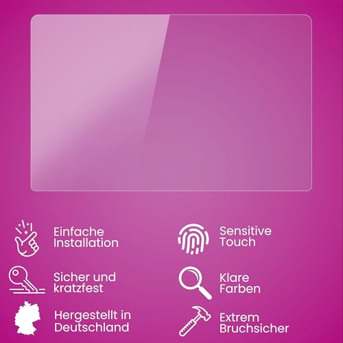 atFoliX Lámina Protectora de plástico Cristal compatible con Nintendo New 3DS 2015 Película Vidrio, 9H Hybrid-Glass FX Protector Pantalla Vidrio templado de plástico (Set de 1) - imagen 3