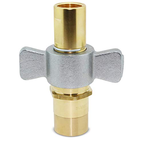 Summit Hydraulics 4100-16N-SET 1 Inch Npt Wet-Line Wing Nut Hydraulic Quick Disconnect Coupler/Coupling Set thumb #4