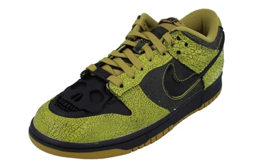 Retro Nike Dunk Low QS Men's Trainers in Bright Cactus Black